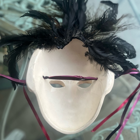 LOWSTART 🎭Lot of 10 Mardi Gras Masquerade Masks,  Ceramic Hand-Painted. 🎭 - Picture 12 of 13